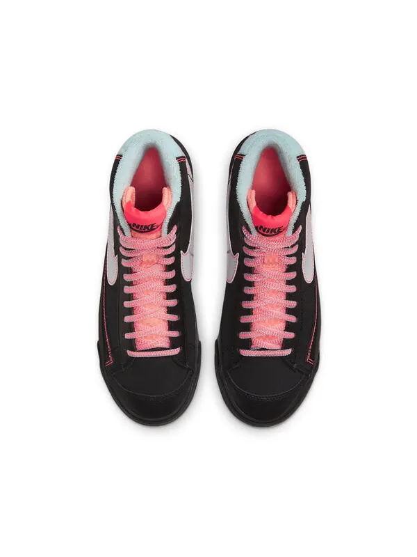 Кроссовки blazer mid '77 'black atomic pink' Nike — изображение 4 из 4, черный/розовый/синий