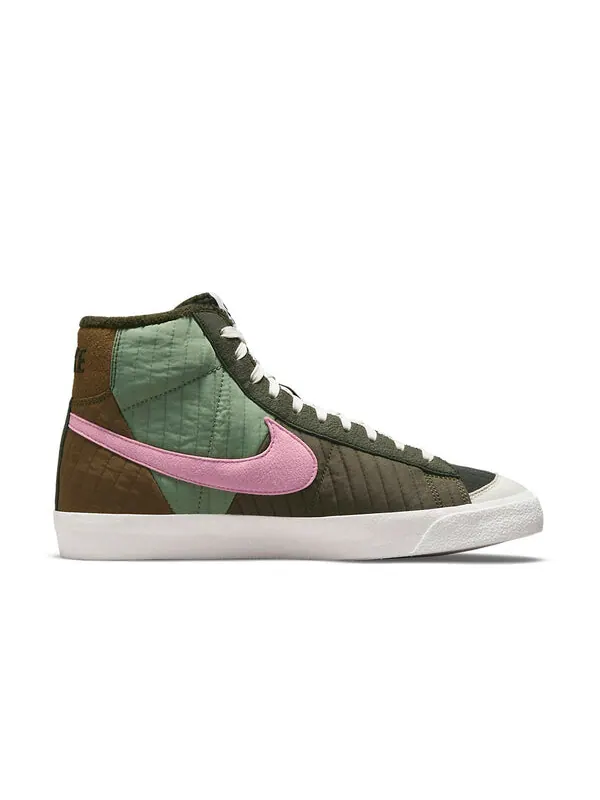 Кроссовки blazer mid '77 premium 'toasty - sequoia' Nike — изображение 2 из 4, оливковый/коричневый