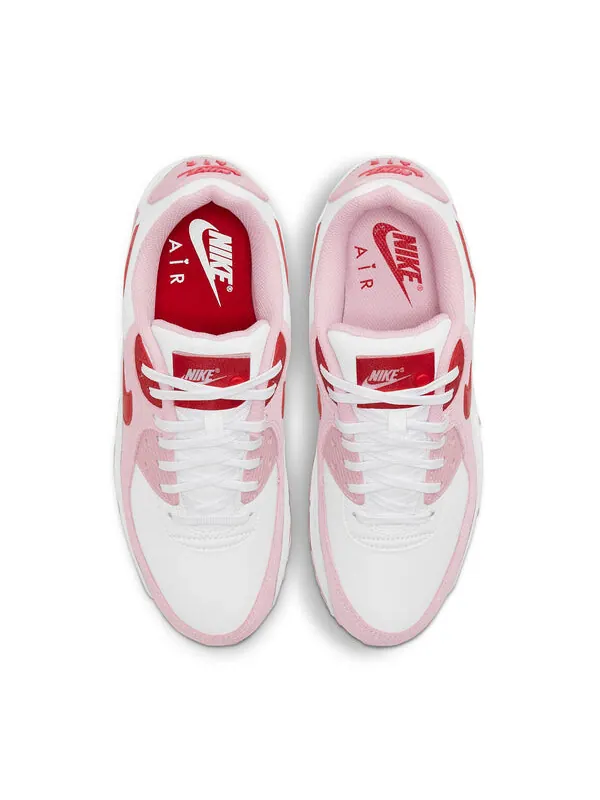 Кроссовки air max 90 Nike — изображение 4 из 4, белый/красный/розовый