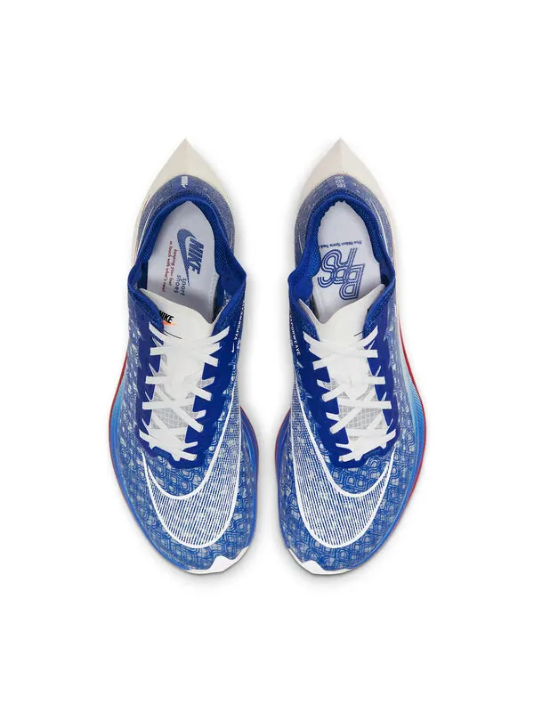 Кроссовки zoomx vaporfly next% 'blue ribbon sports blue' Nike — изображение 4 из 4, белый/красный
