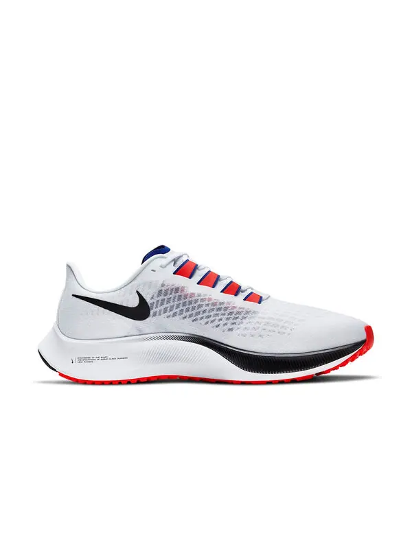 Кроссовки air zoom pegasus 37 Nike — изображение 2 из 4, белый/черный/красный