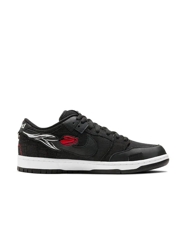 Кроссовки x wasted youth sb dunk low Nike — изображение 2 из 4, черный