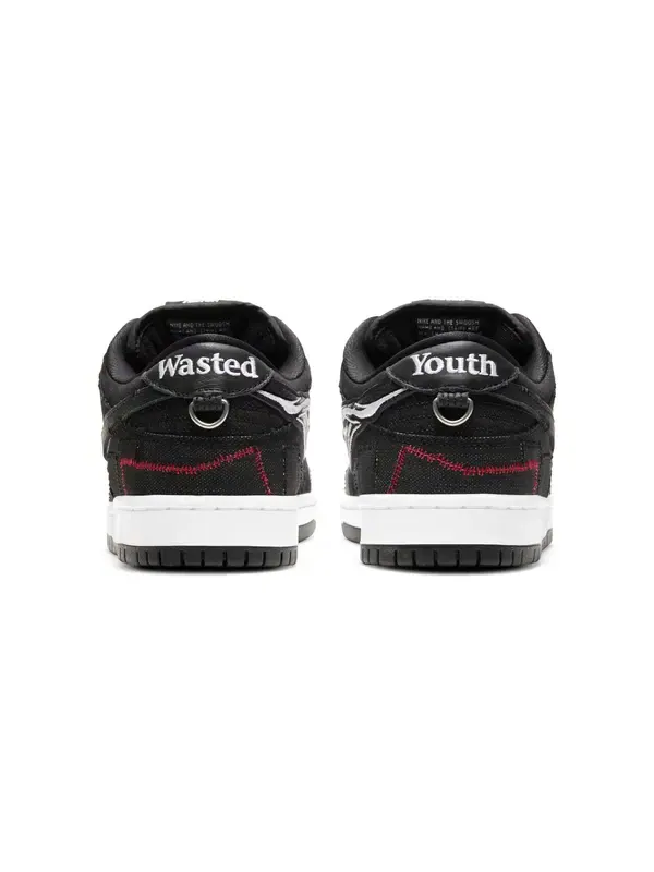 Кроссовки sb dunk low x Nike — изображение 4 из 4, черный/белый