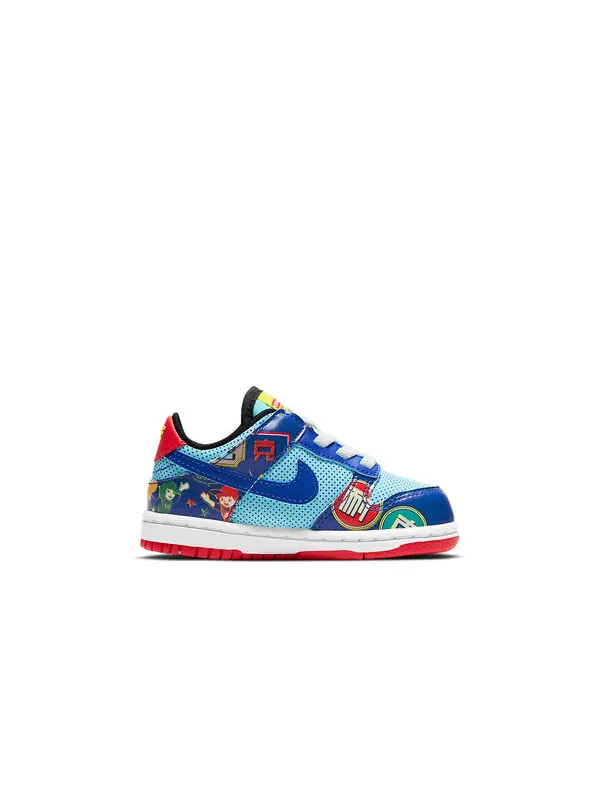 Кроссовки данк лоу Nike — изображение 2 из 4, синий красный