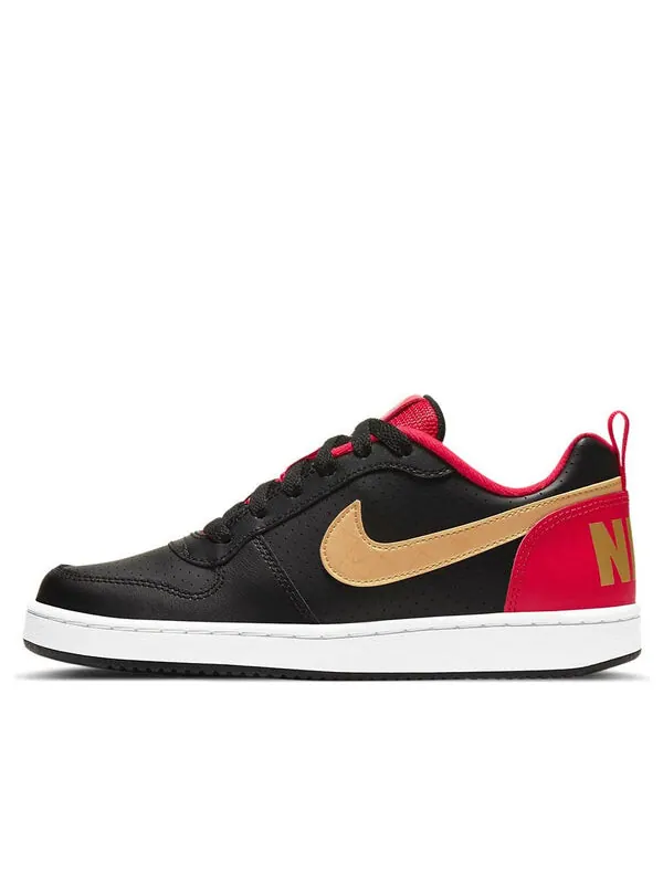 Кроссовки Court Borough Low Nike — изображение 1 из 4, черный//белый/красный