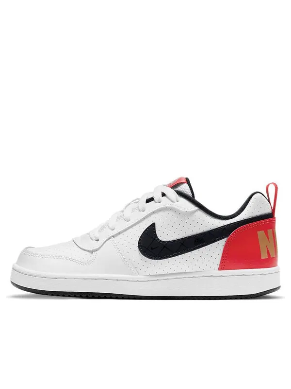 Кроссовки Court Borough Low Nike — изображение 1 из 4, черный/белый/красный