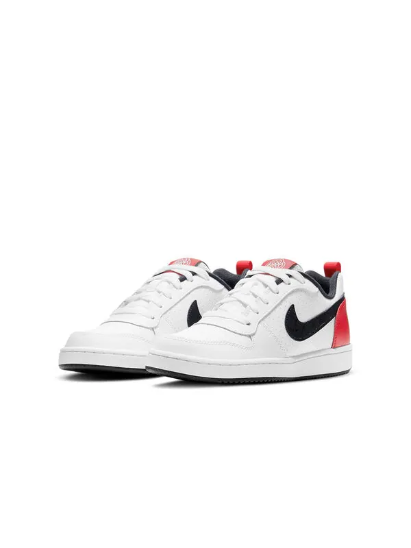 Кроссовки Court Borough Low Nike — изображение 3 из 4, черный/белый/красный