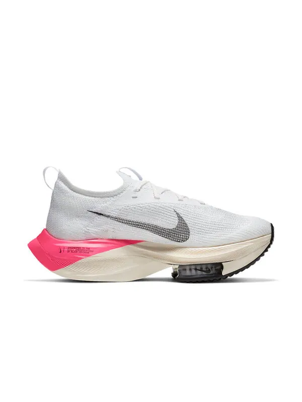 Кроссовки air zoom alphafly next% Nike — изображение 2 из 4, белый/серый/розовый