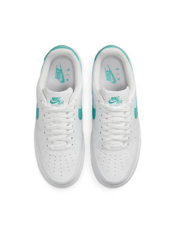 Кроссовки air force 1 '07 'white washed teal' Nike — изображение 4 из 4, белый/зеленый