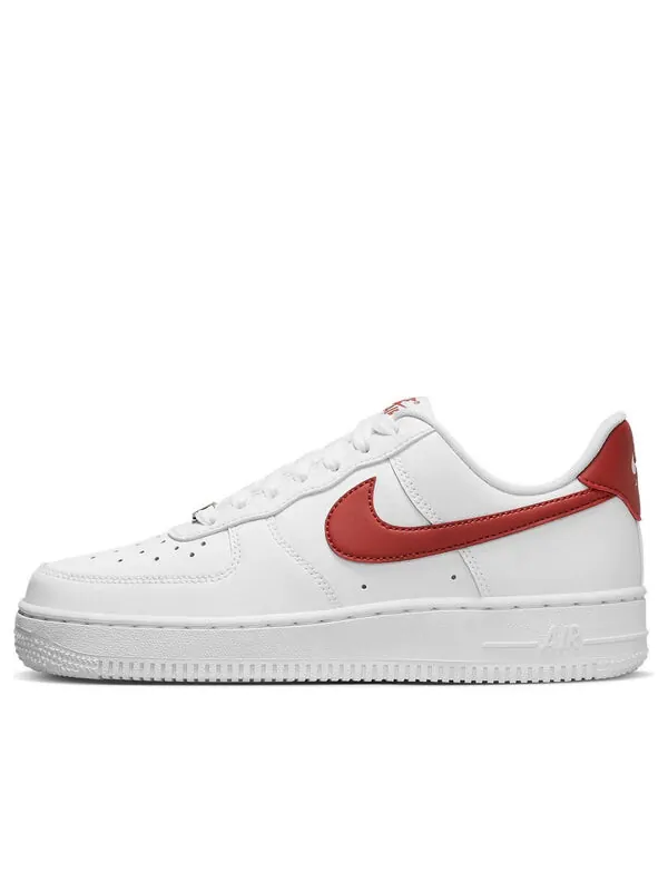 Кроссовки air force 1 низкие Nike — изображение 1 из 4, белый//оранжевый