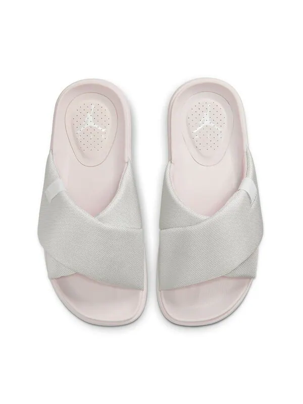 Тапочки sophia slide 'venice' Air Jordan — изображение 3 из 4, кремовый/белый