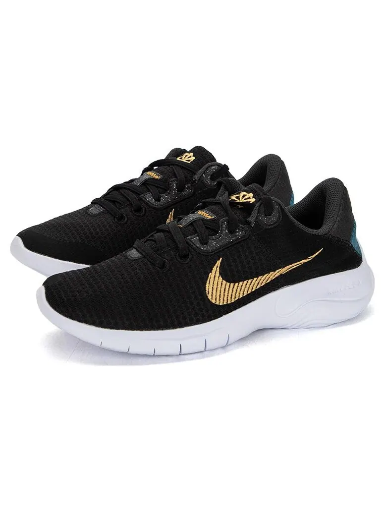 Кроссовки Nike Flex Experience Run 11 — изображение 3 из 5, черный/золотой/белый