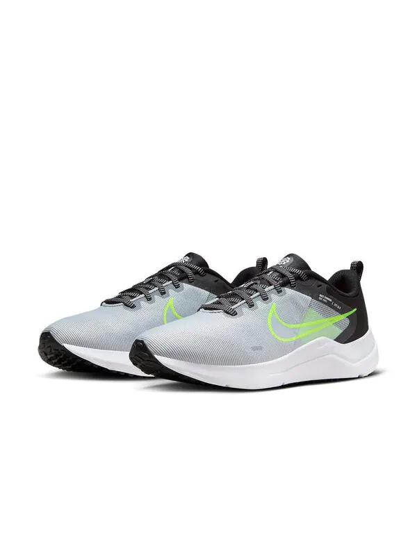 Кроссовки downshifter 12 'wolf grey volt' Nike — изображение 3 из 4, серый/черный//белый