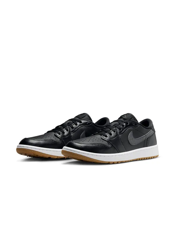 Кроссовки Air Jordan 1 Low Golf 'Black Gum' — изображение 3 из 4, черный//коричневый/белый