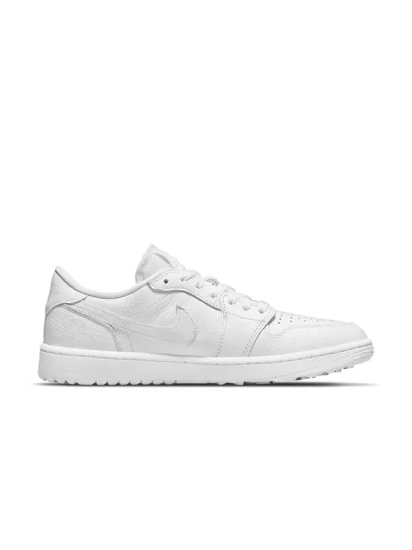 Кроссовки 1 low golf 'triple white' Air Jordan — изображение 2 из 4, белый