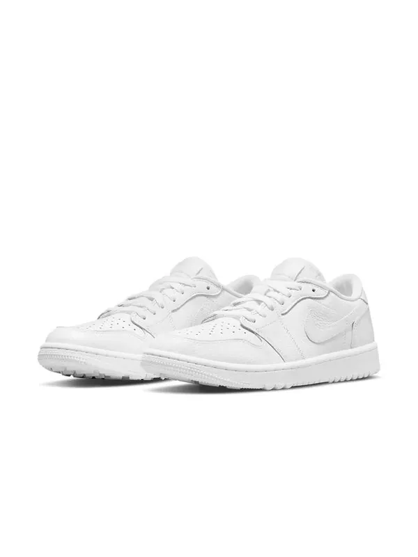 Кроссовки 1 low golf 'triple white' Air Jordan — изображение 3 из 4, белый