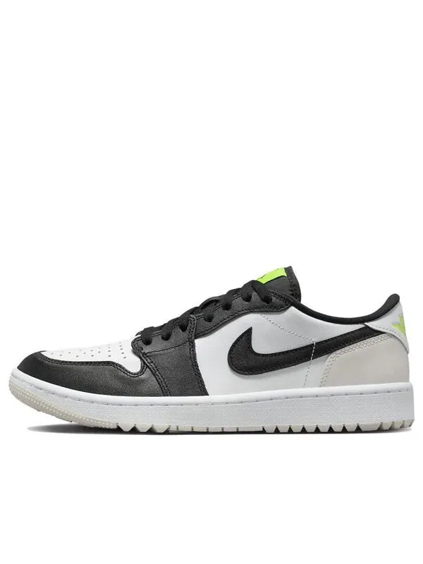 Кроссовки Air Jordan 1 Low Golf 'Phantom Volt' — изображение 1 из 4, белый/черный