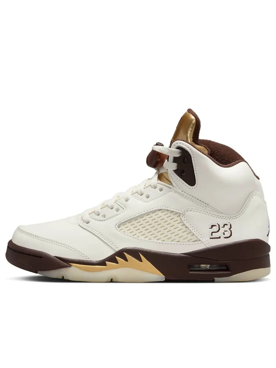 Кроссовки (WMNS) Air Jordan 5 'Golden Ticket' — изображение 1 из 6, коричневый