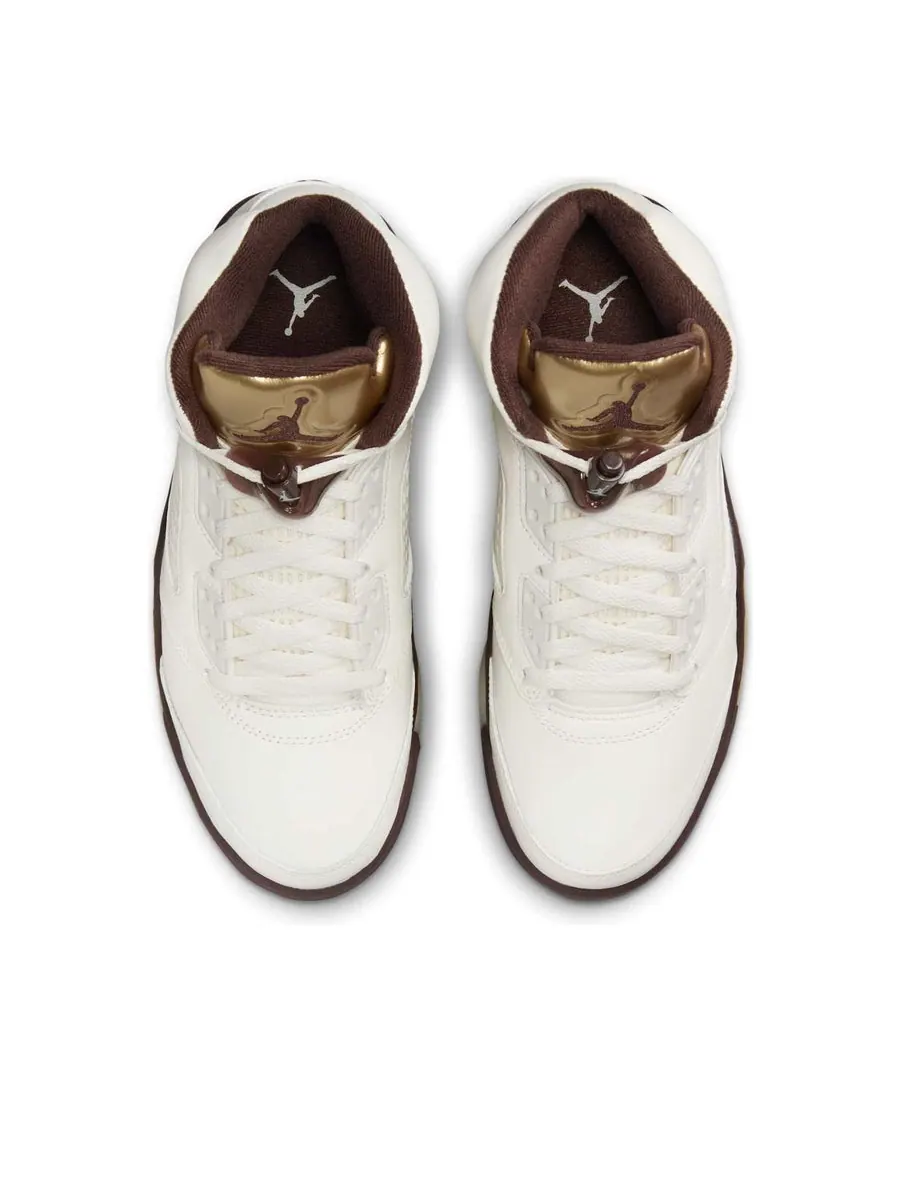 Кроссовки (WMNS) Air Jordan 5 'Golden Ticket' — изображение 4 из 6, коричневый