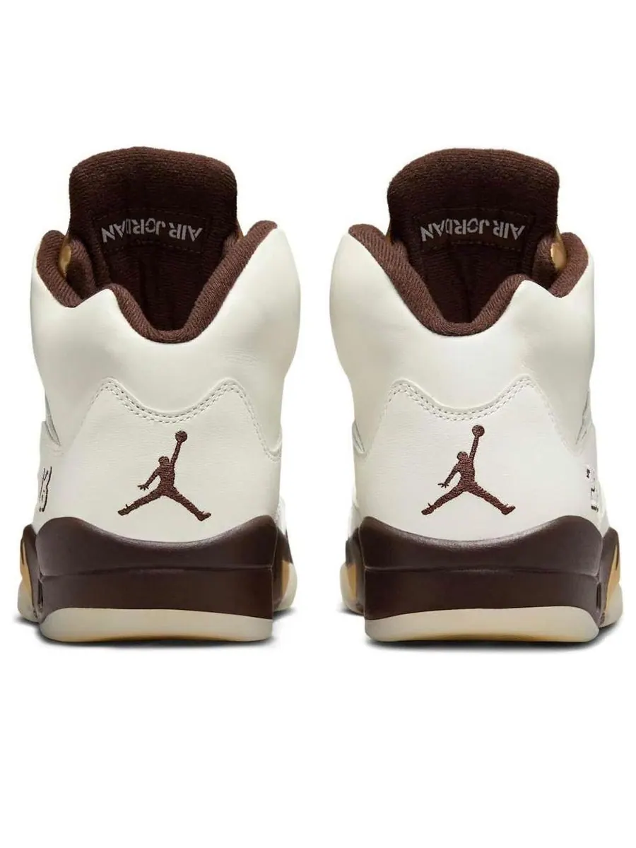 Кроссовки (WMNS) Air Jordan 5 'Golden Ticket' — изображение 5 из 6, коричневый