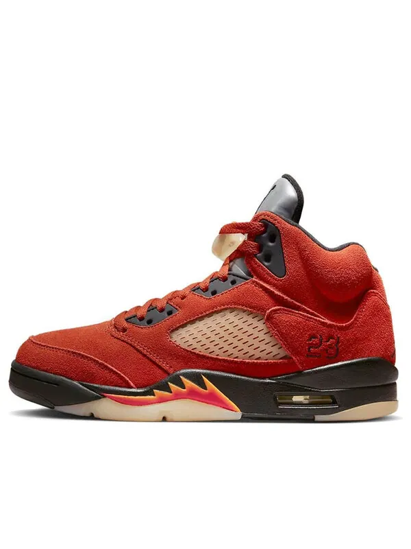 Кроссовки 5 retro 'dunk on mars' Air Jordan — изображение 1 из 4, черный-красный--яркий