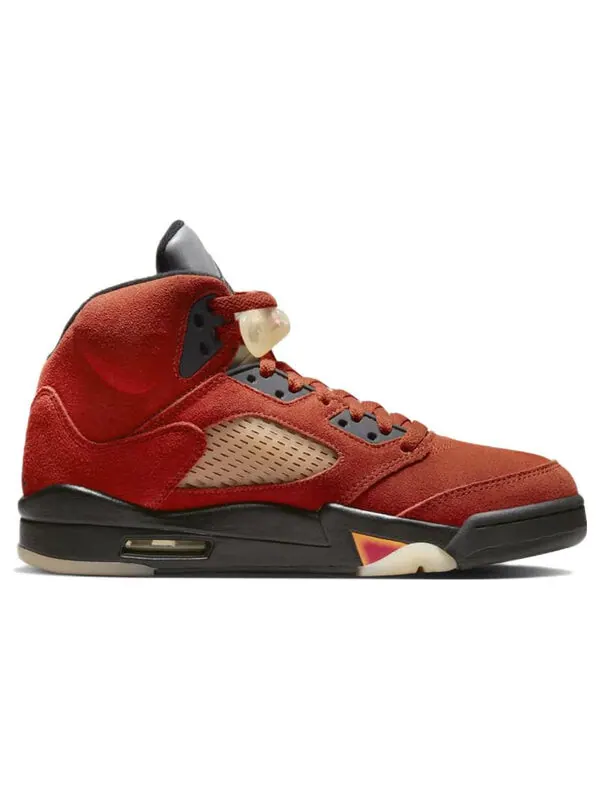 Кроссовки 5 retro 'dunk on mars' Air Jordan — изображение 3 из 4, черный-красный--яркий