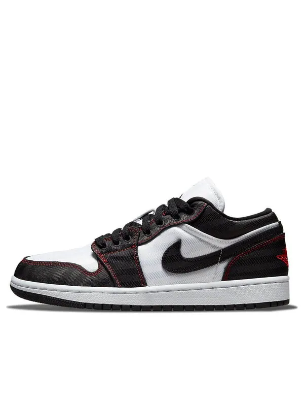 Кроссовки 1 low se утилита Air Jordan — изображение 1 из 4, белый/черный/красный