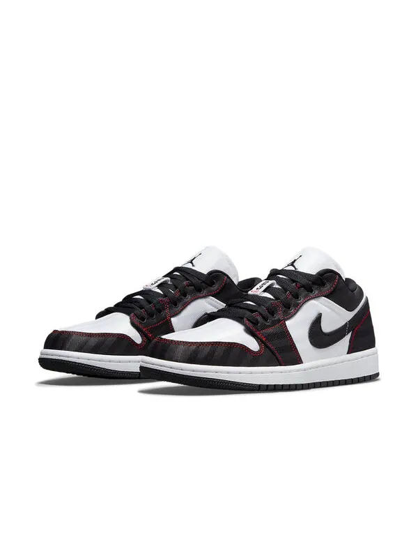 Кроссовки 1 low se утилита Air Jordan — изображение 3 из 4, белый/черный/красный