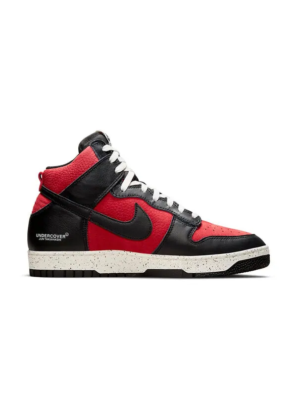 Кроссовки x undercover dunk high 1985 Nike — изображение 2 из 4, красный/черный