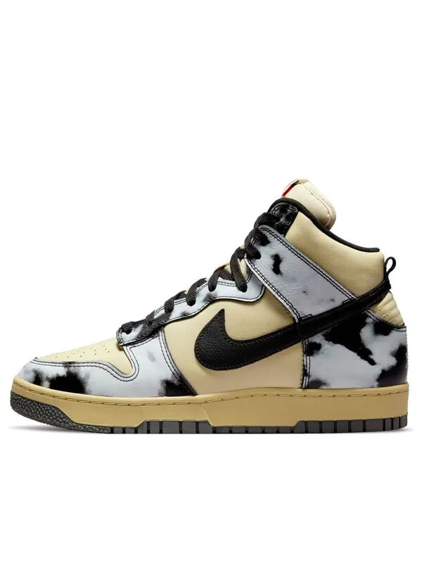 Кроссовки dunk high 1985 'black acid wash' Nike — изображение 1 из 4, черный