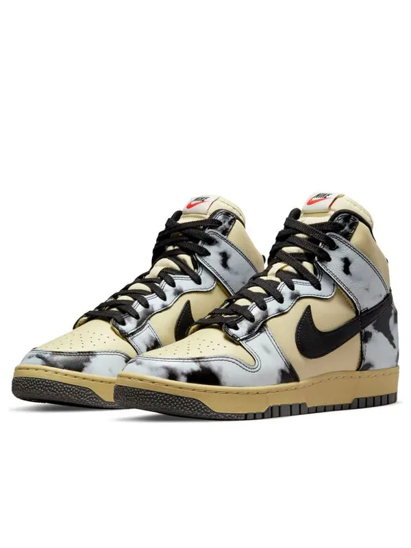 Кроссовки dunk high 1985 'black acid wash' Nike — изображение 3 из 4, черный