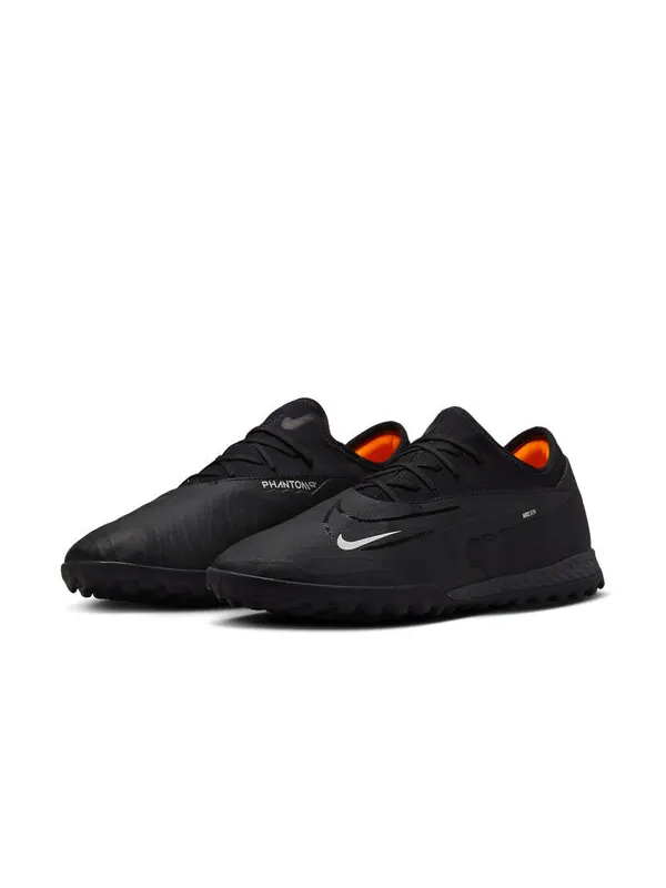 Кроссовки react phantom run flyknit 2 tf 'black' Nike — изображение 3 из 4, черный/оранжевый