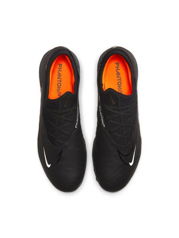 Кроссовки react phantom run flyknit 2 tf 'black' Nike — изображение 4 из 4, черный/оранжевый