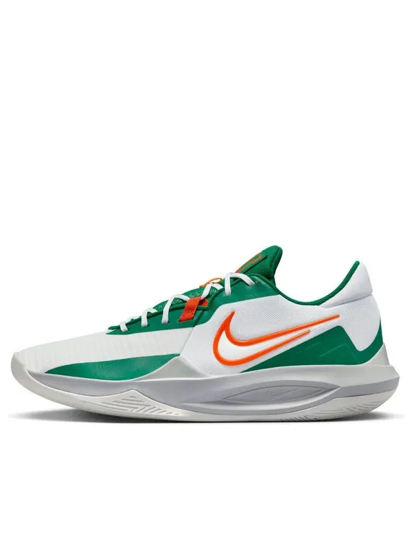 Кроссовки precision 6 'malachite safety orange' Nike — изображение 1 из 4, белый///оранжевый