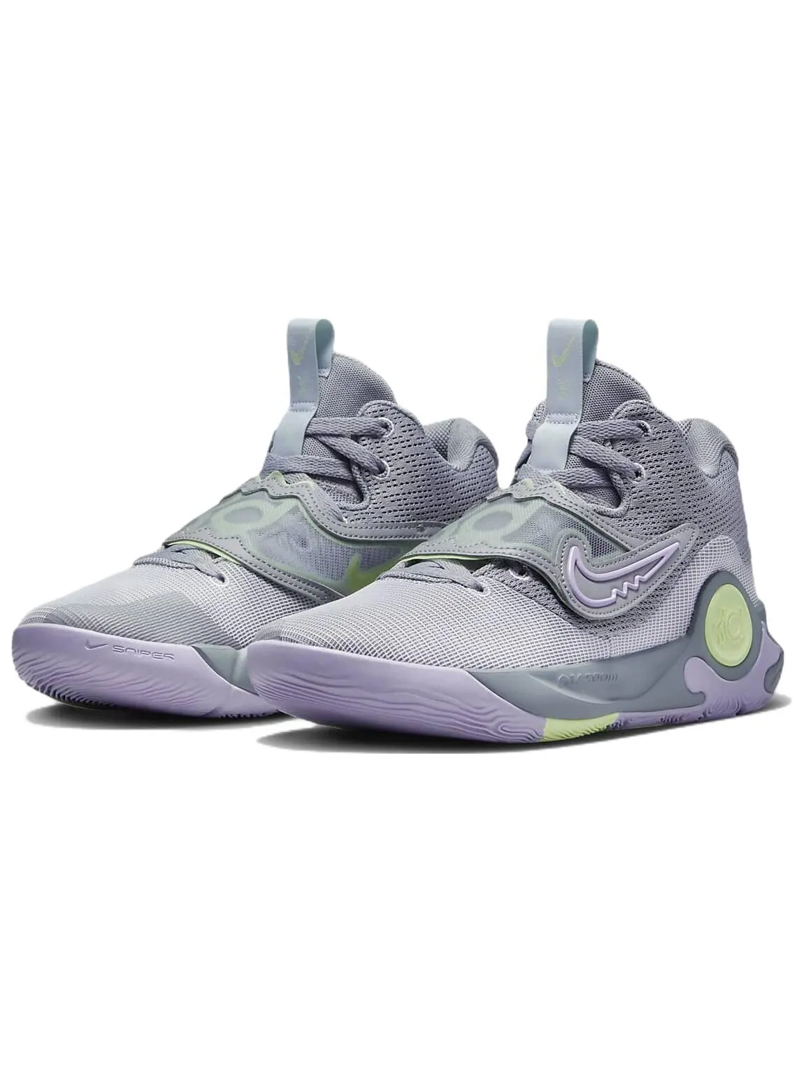 Кроссовки Nike KD Trey 5 X — изображение 3 из 6, сиреневый