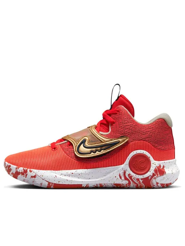 Кроссовки kd trey 5 x 'university red metallic gold' Nike — изображение 1 из 4, красный