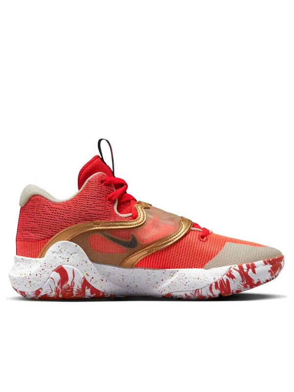 Кроссовки kd trey 5 x 'university red metallic gold' Nike — изображение 2 из 4, красный