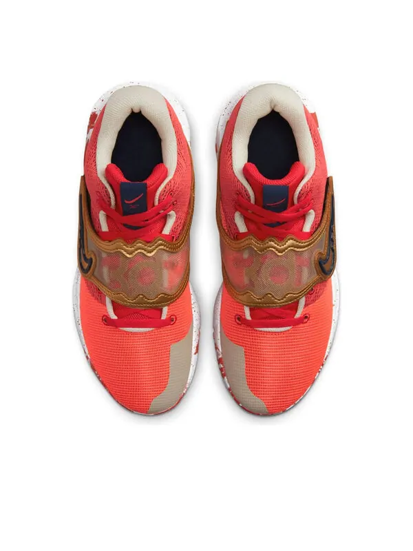 Кроссовки kd trey 5 x 'university red metallic gold' Nike — изображение 4 из 4, красный