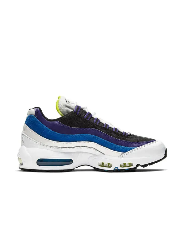 Кроссовки air max 95 Nike — изображение 2 из 4, черный/синий/фиолетовый