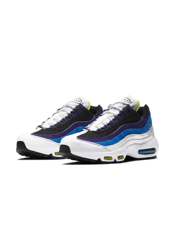 Кроссовки air max 95 Nike — изображение 3 из 4, черный/синий/фиолетовый