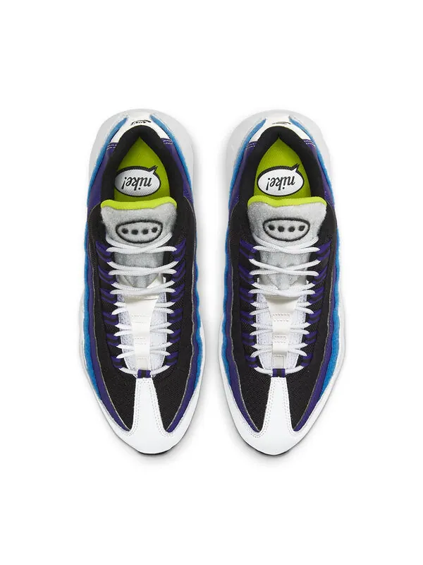 Кроссовки air max 95 Nike — изображение 4 из 4, черный/синий/фиолетовый
