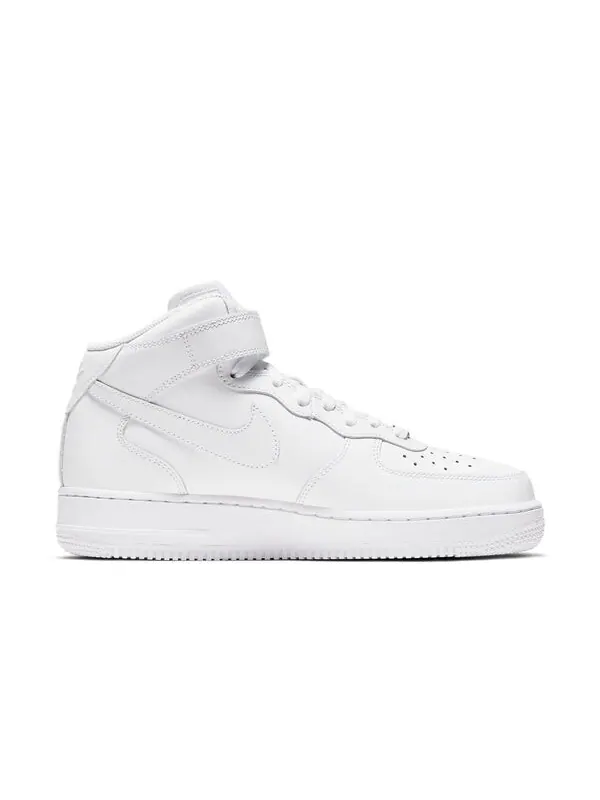 Кроссовки air force 1 '07 mid 'triple white' Nike — изображение 2 из 4, белый