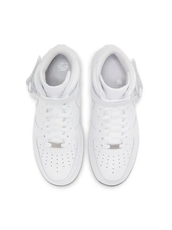 Кроссовки air force 1 '07 mid 'triple white' Nike — изображение 4 из 4, белый