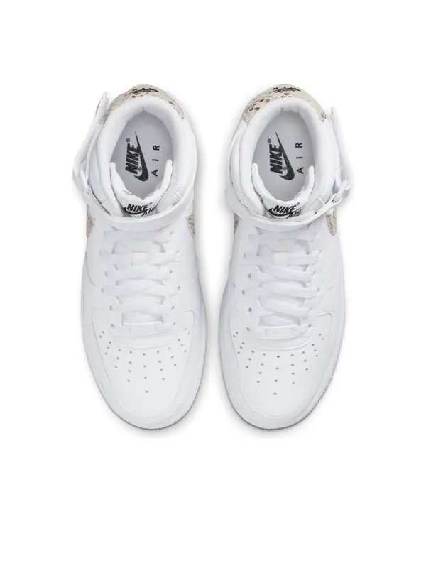 Кроссовки air force 1 '07 mid 'snakeskin swoosh' Nike — изображение 4 из 4, белый/черный