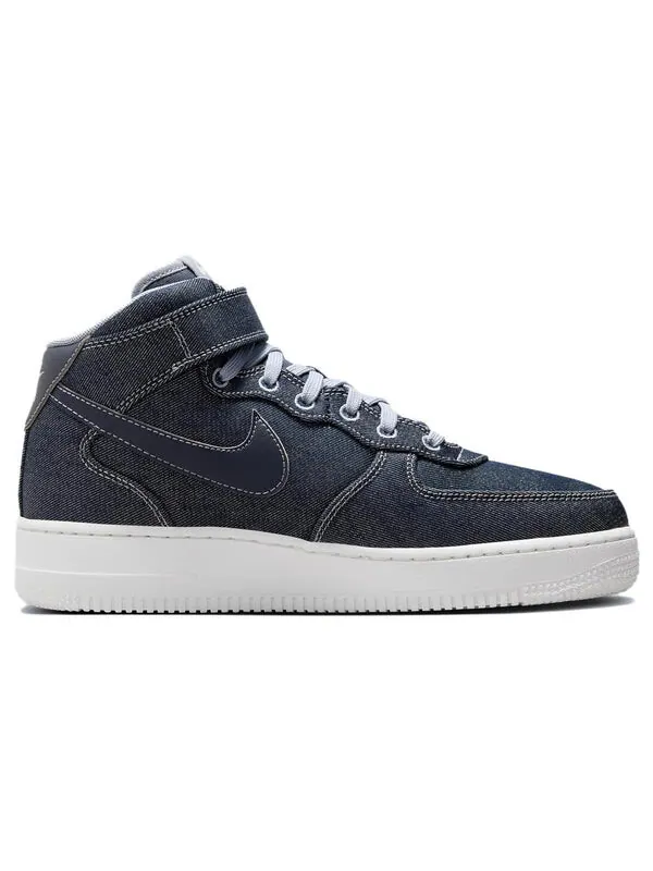 Кроссовки air force 1 mid 'denim' Nike — изображение 2 из 4, синий/мульти
