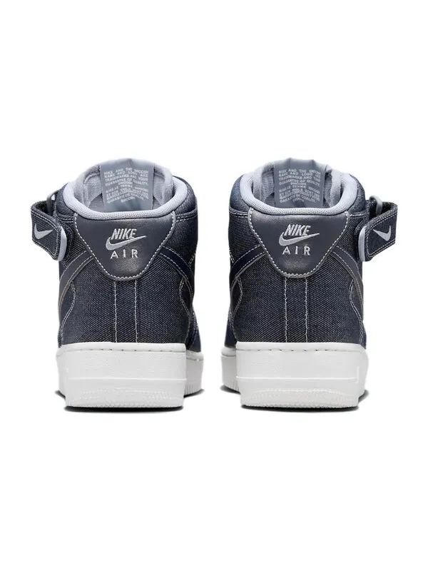 Кроссовки air force 1 mid 'denim' Nike — изображение 4 из 4, синий/мульти