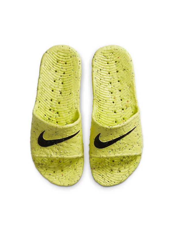 Тапочки kawa slide se 'cater - light lemon twist' Nike — изображение 3 из 4, желтый