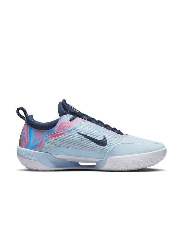 Кроссовки Court Zoom NXT Nike — изображение 2 из 4, синий/розовый
