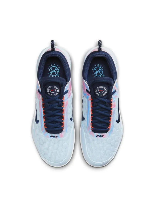 Кроссовки Court Zoom NXT Nike — изображение 4 из 4, синий/розовый