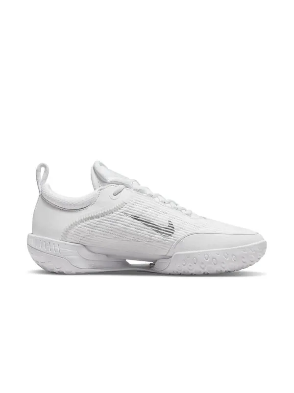 Кроссовки court zoom nxt 'white metallic silver' Nike — изображение 2 из 4, белый